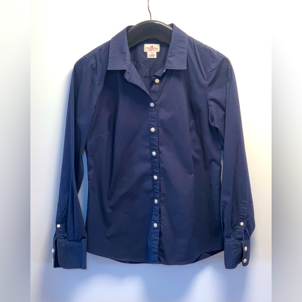 Haberdashery J. Crew Button Down Blue Shirt